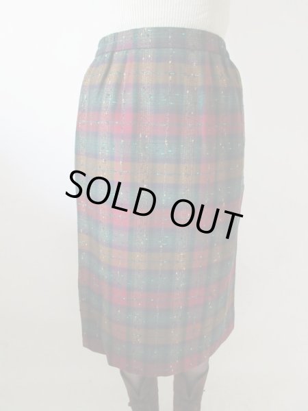 画像3: 【お行儀のよさが自慢*】超美品！チェック柄セットアップ (3)