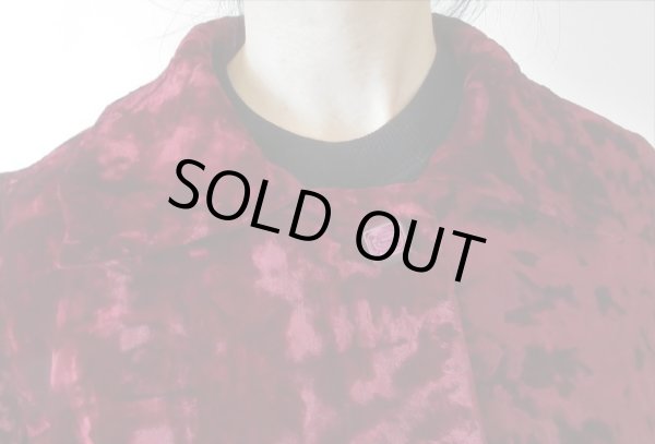 画像6: 【リッチな素材感に脱帽*】超美品*お仕立て品ベロア地コート (6)