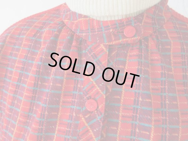 画像6: 【配色がオシャレ*】ショルダー切り替えのゆったりワンピース  (6)