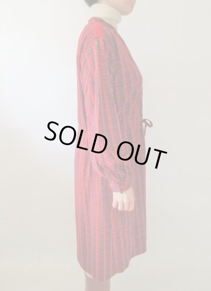 画像3: 【配色がオシャレ*】ショルダー切り替えのゆったりワンピース  (3)