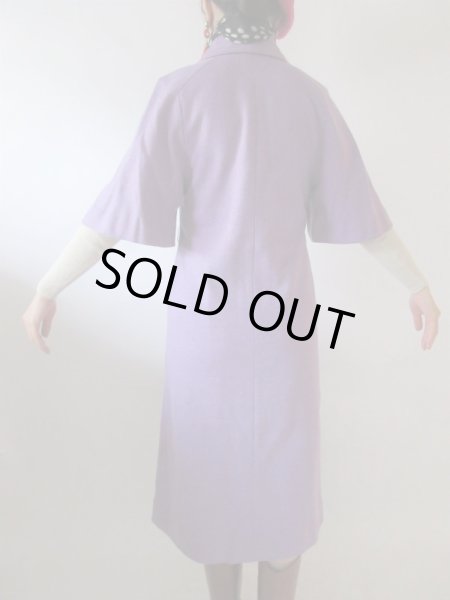 画像5: 【印象に残るパープル*】綺麗色コート (5)