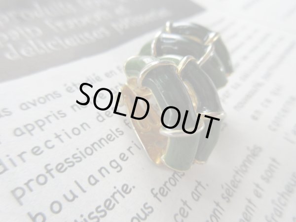 画像2: 【大人には大人のグリーン*】クラシカルムードイヤリング (2)