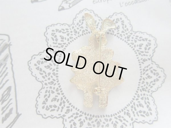 画像4: 【絵本の世界観*】Dead stock*うさこブローチ (4)