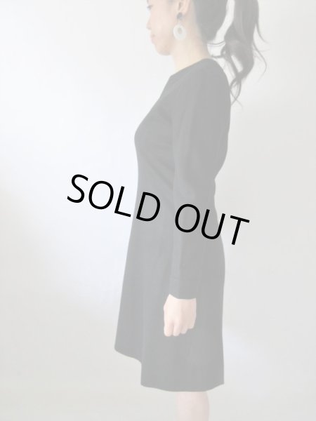 画像4: 【フォーマルシーンにもOK*】クラシカルなブラックワンピース  (4)