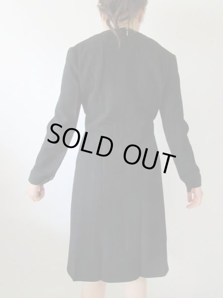 画像5: 【フォーマルシーンにもOK*】クラシカルなブラックワンピース  (5)