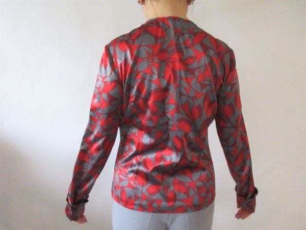 画像6: HANAEMORIのヴィンテージ*フリルデザインブラウス (6)