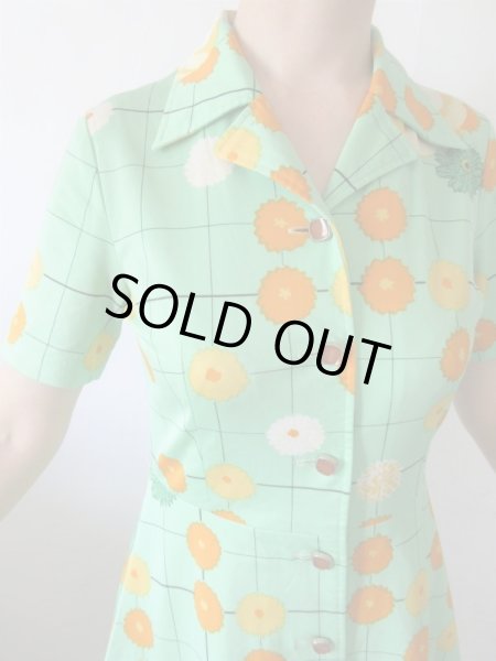 画像9: 【ネックレスと2点セット*】チャーミングフラワーワンピース (9)