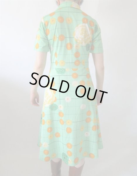 画像7: 【ネックレスと2点セット*】チャーミングフラワーワンピース (7)