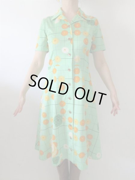 画像5: 【ネックレスと2点セット*】チャーミングフラワーワンピース (5)