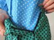 画像7: 【ネイビーの水玉*】ゆらりプリーツ水玉スカート (7)