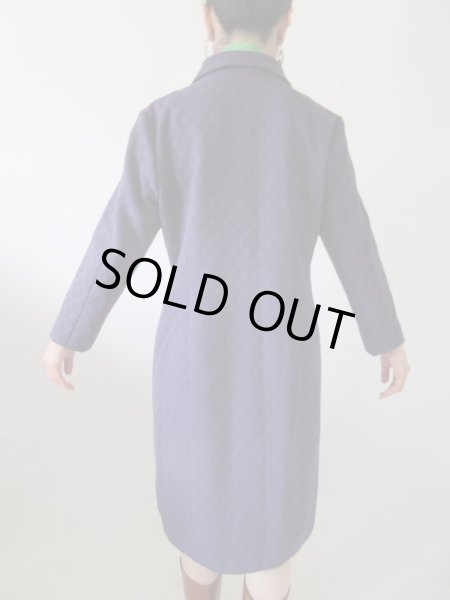 画像5: 【地模様がお花模様*】ワントーンフラワーワンピ (5)