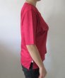 画像4: 【ラズベリーピンクの魅力*】ステッチデザインシャツ (4)