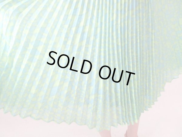 画像7: 【ほのかな透け感がいい感じ*】レトロバイカラーワンピース (7)