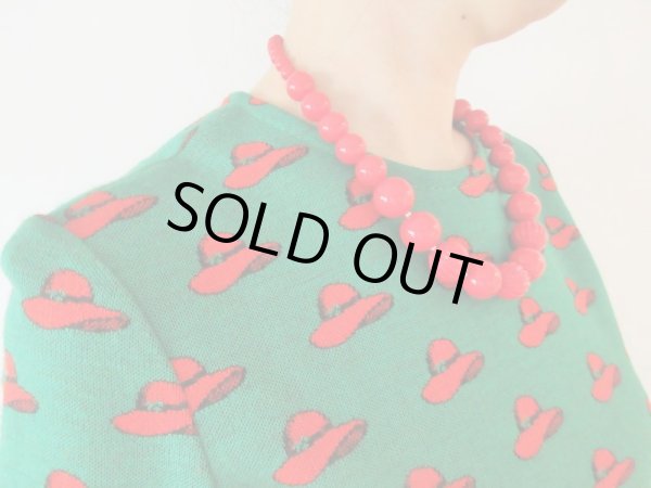 画像6: 【一目でキュンっときたら*】お帽子柄ワンピース (6)