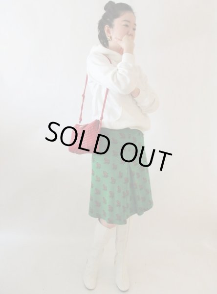 画像2: 【オシャレの楽しさ炸裂*】ロッキングチェアー柄スカート (2)