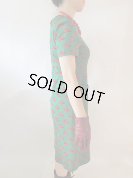 画像4: 【一目でキュンっときたら*】お帽子柄ワンピース (4)