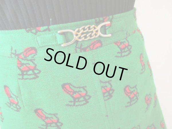 画像6: 【オシャレの楽しさ炸裂*】ロッキングチェアー柄スカート (6)