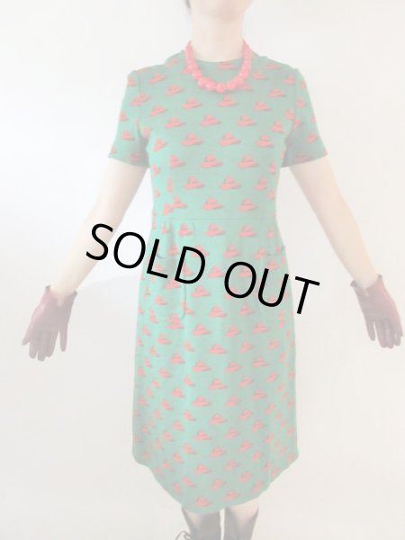 画像3: 【一目でキュンっときたら*】お帽子柄ワンピース (3)