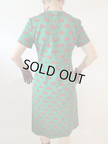 画像5: 【一目でキュンっときたら*】お帽子柄ワンピース (5)