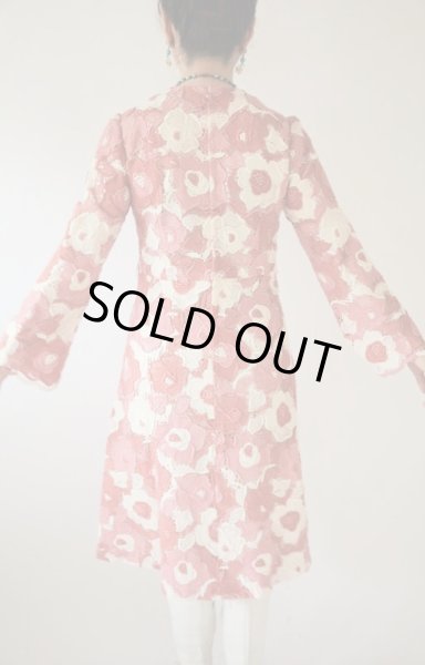 画像9: 【豪華1点モノはお呼ばれにも*】レースフラワーワンピース (9)