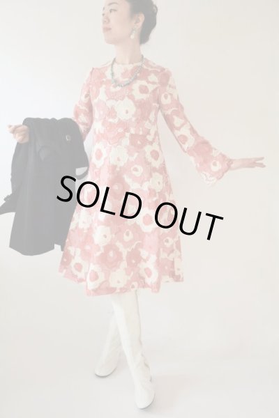 画像5: 【豪華1点モノはお呼ばれにも*】レースフラワーワンピース (5)