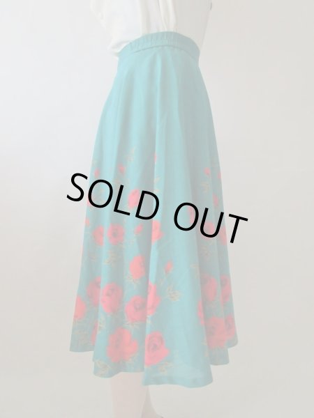 画像6: 【用尺たっぷりでエレガントに*】ドラマティックローズスカート (6)