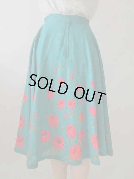 画像7: 【用尺たっぷりでエレガントに*】ドラマティックローズスカート (7)