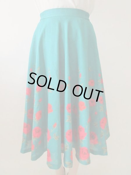 画像5: 【用尺たっぷりでエレガントに*】ドラマティックローズスカート (5)