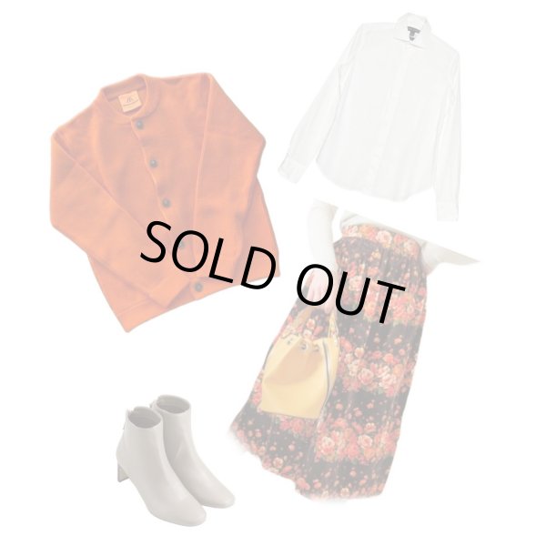 画像4: 【シルエット自慢*】ロマンティックローズのスカート (4)