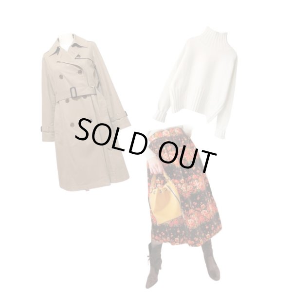 画像5: 【シルエット自慢*】ロマンティックローズのスカート (5)