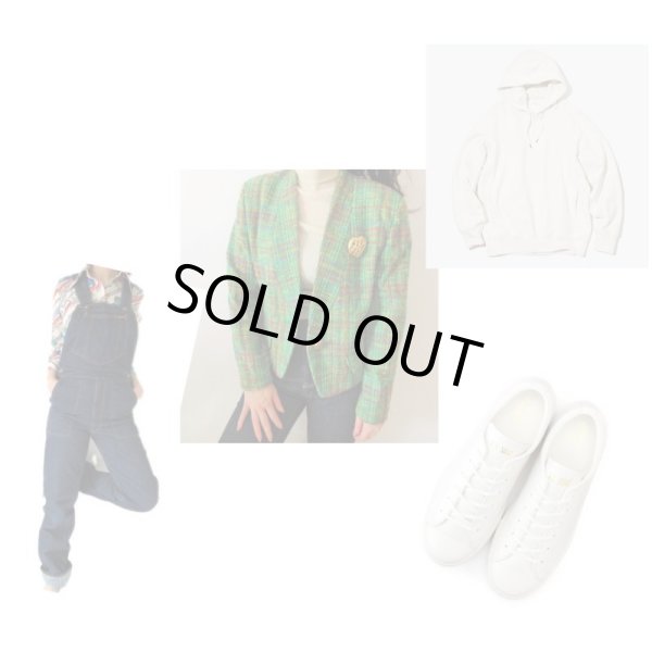 画像8: 【イヤリングと2点セットでお届け*】鮮やかツイードジャケット (8)