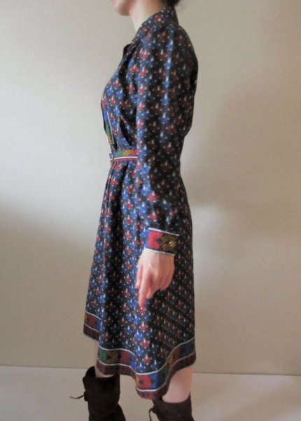 画像12: 【9コーデ掲載中*】ステッチ風デザインのワンピース (12)