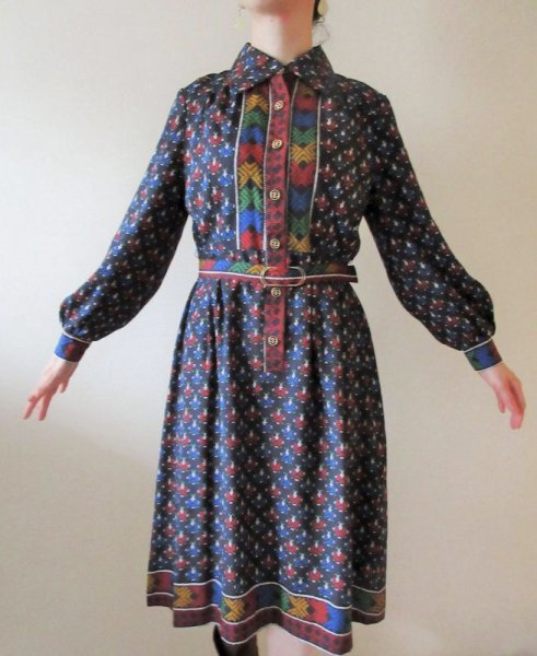 画像11: 【9コーデ掲載中*】ステッチ風デザインのワンピース (11)