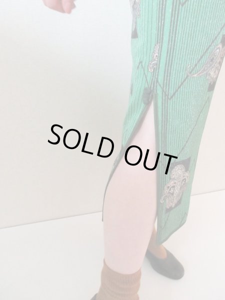 画像8: 【大人っぽ艶やか*】ペイズリーワンピース (8)