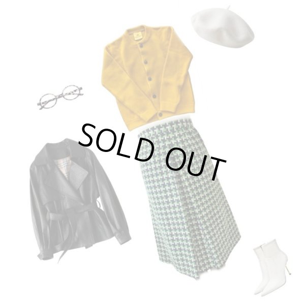 画像6: 【9コーデ掲載中*】レトロ配色スカート (6)