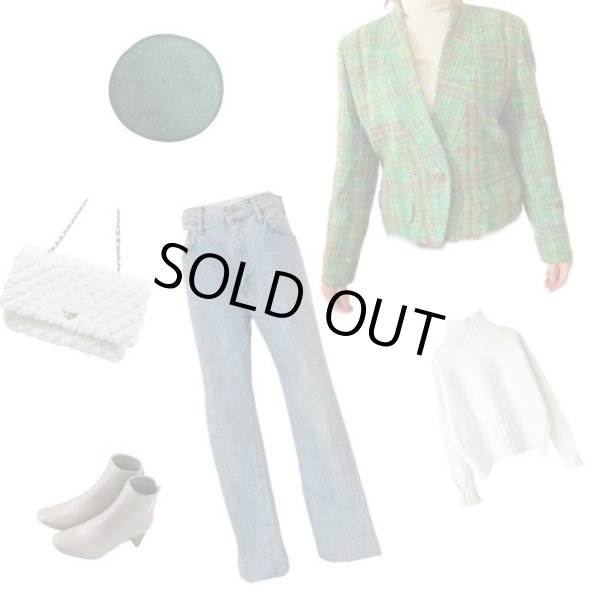 画像3: 【イヤリングと2点セットでお届け*】鮮やかツイードジャケット (3)