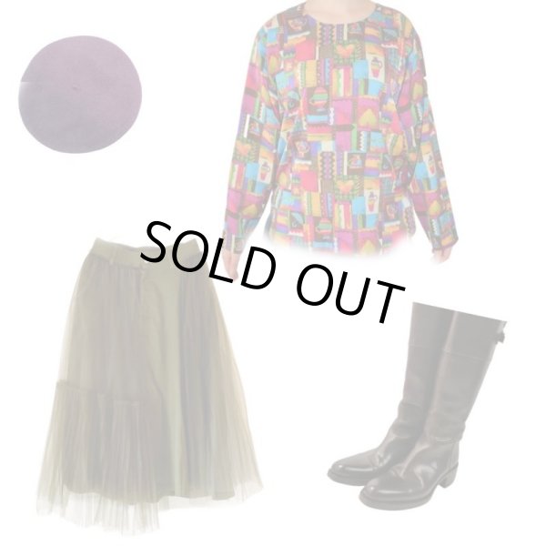 画像6: 【7コーデ掲載中*】ゆったりsize*カラフルモチーフデザインのトップス (6)