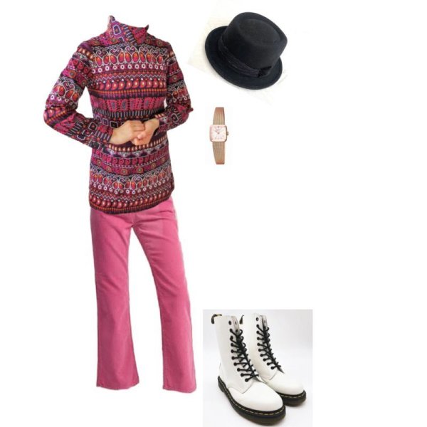 画像3: ペイズリー柄チュニック (3)