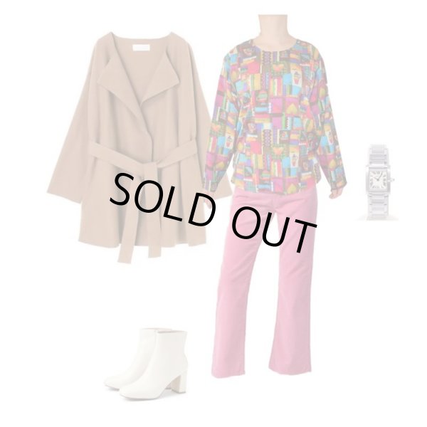 画像4: 【7コーデ掲載中*】ゆったりsize*カラフルモチーフデザインのトップス (4)