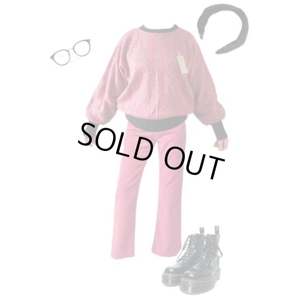 画像2: 【大人っぽくてオシャレ*】未使用*ドルマンスリーブニット (2)