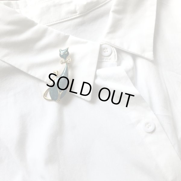 画像5: 【不動の人気モチーフ*】Dead stock*ネコちゃんブローチ (5)