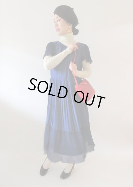 画像2: 【卒業入学シーンにも*】クラシカルムードワンピース  (2)