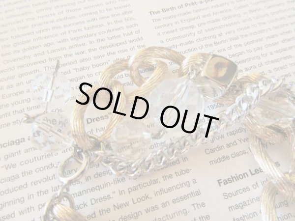 画像4: 【抜群の存在感*】Dead stock*輝く星のブレスレット (4)