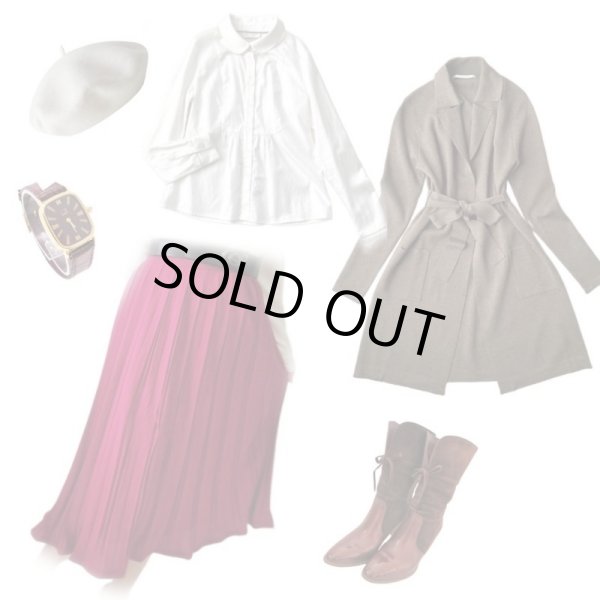 画像11: 【スカートと２点セット*】お花に蝶々が舞うシャツとスカート (11)