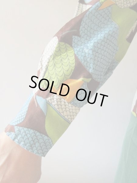 画像6: 【ネックレスと2点セット*】葉っぱ柄シャツ (6)