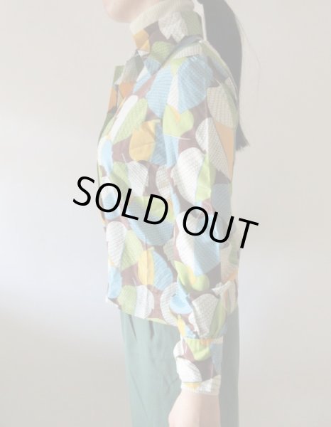 画像4: 【ネックレスと2点セット*】葉っぱ柄シャツ (4)