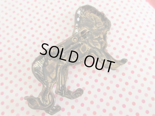 画像5: 【めっちゃシブい*】Dead stock*ライオンブローチ (5)