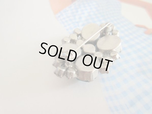 画像5: 【ヴィンテージの味わい*】ヴィンテージグラスブローチ (5)