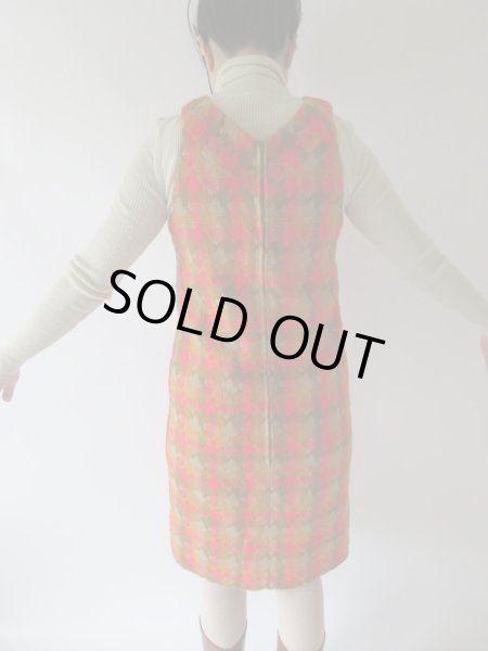 画像5: 【インナーは何着ようか♪*】鮮やか配色ワンピース  (5)