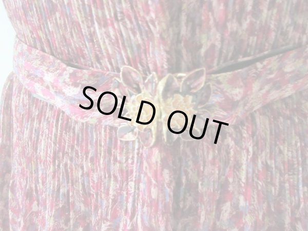 画像8: 【バックルも素敵*】ワンポイントリボンのクラシカルワンピース  (8)